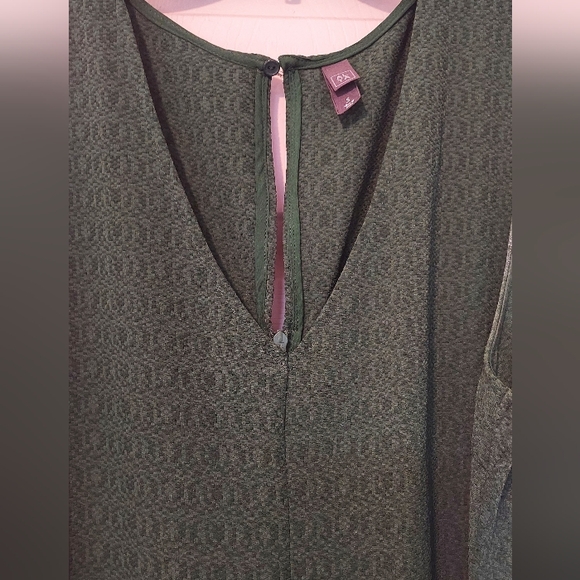 ALYA Francescas Green One Piece Jumpsuit Sleeveless V Neck Sash Wide Leg Small - Picture 2 of 9